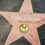 Steaua lui Donald Trump de pe Walk of Fame, vandalizată din nou