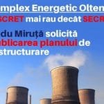 15:10 Cere să fie făcut public planul de restructurare a CE Oltenia