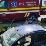 18:48 Grav accident la Brăneşti. Fetiţe gemene, la spital