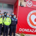 16:00 Polițiștii din Turceni au donat sânge