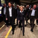 09:08 Ursula von der Leyen a plecat cu trenul spre Kiev