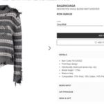 Balenciaga a scos la vânzare pulovere jerpelite. Cât costă